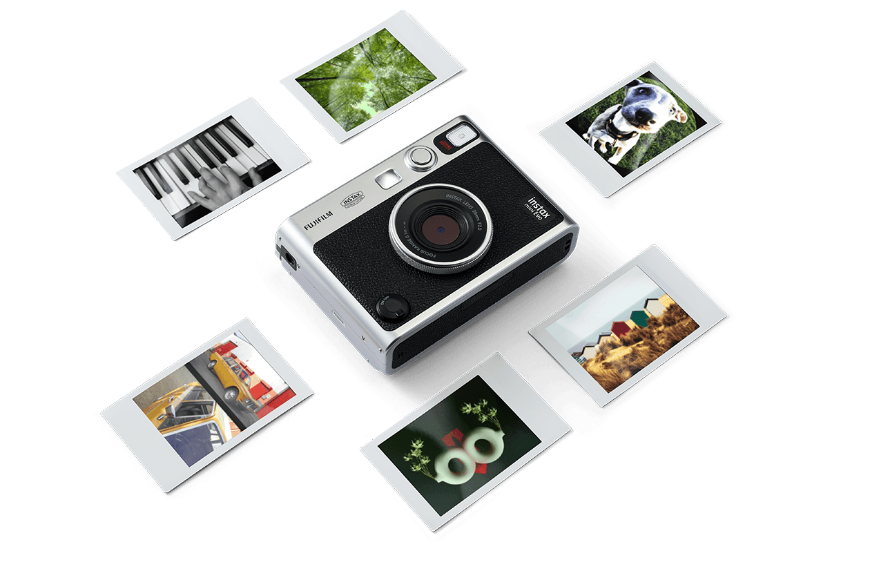 Fujifilm Instax Mini Evo is a hybrid instant camera with a stunning retro  design